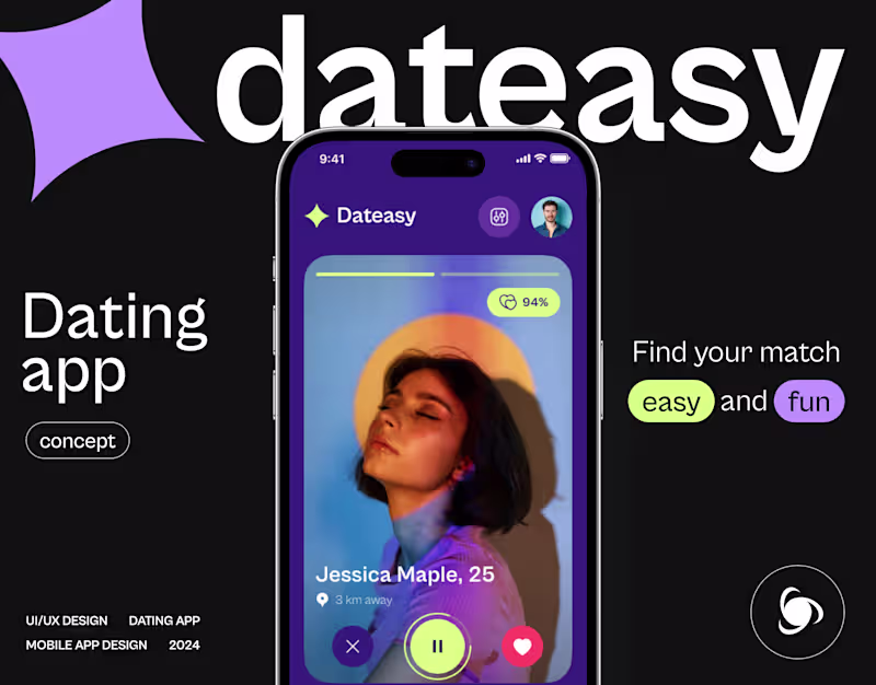 Cover image for Dateasy – Dating Mobile App | Ronas IT