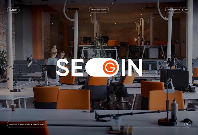 Cover image for SEOGIN- Branding & Web design for the marketing company