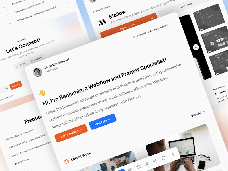 Cover image for Full-Fledged Website in Framer