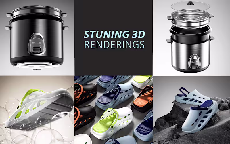 Cover image for 3D Product Render and Visualization