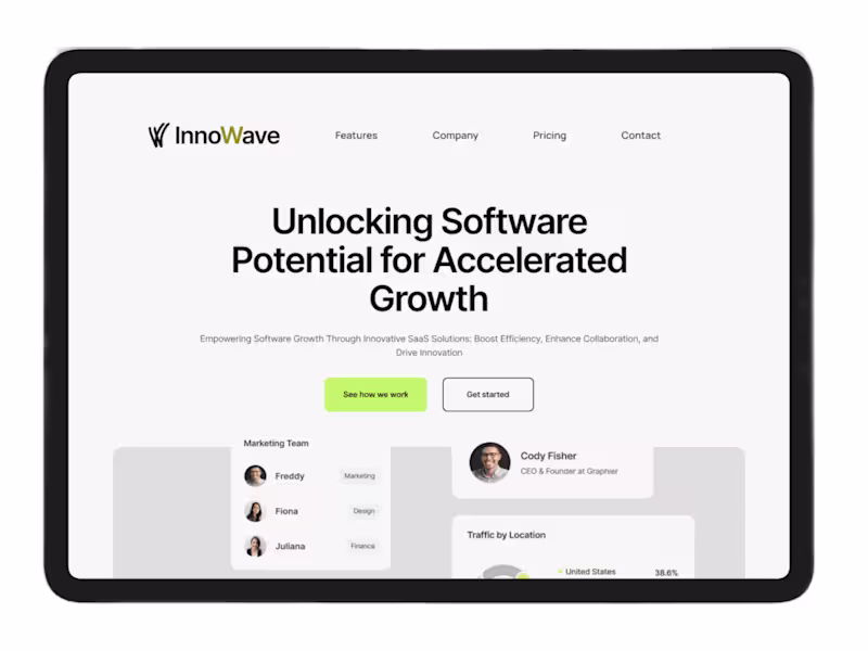 Cover image for Figma to Framer landing page