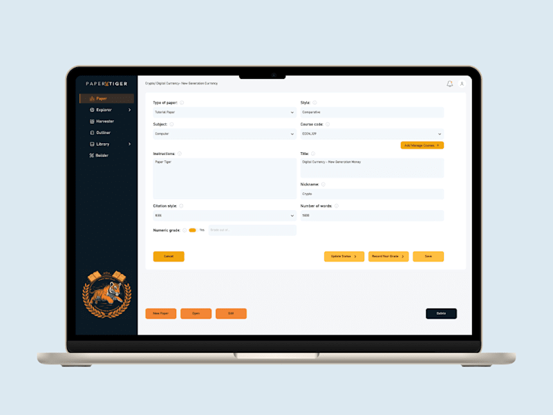 Cover image for AI Educational SaaS platform for academic research and  essays