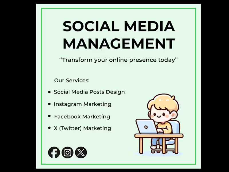 Cover image for Social Media Management
