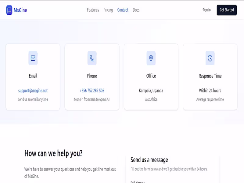 Cover image for Msgine – Multi-Channel Messaging & Customer Engagement Platform