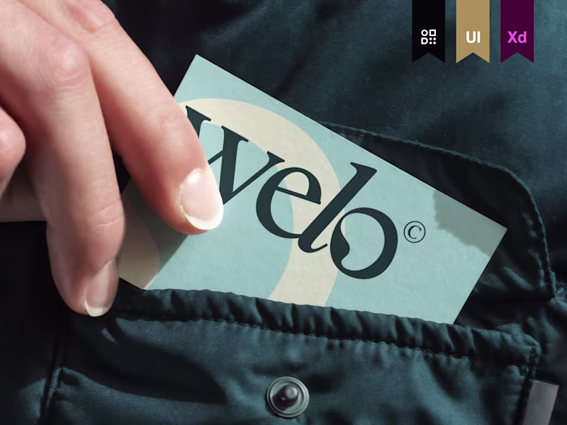 Cover image for Welo© | Wellness Brand - Website & Brand identity
