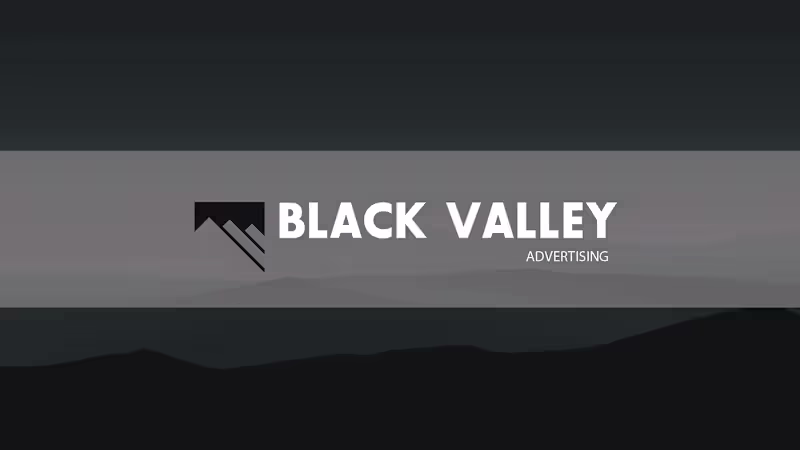 Cover image for Black Valley Advertising :: Behance