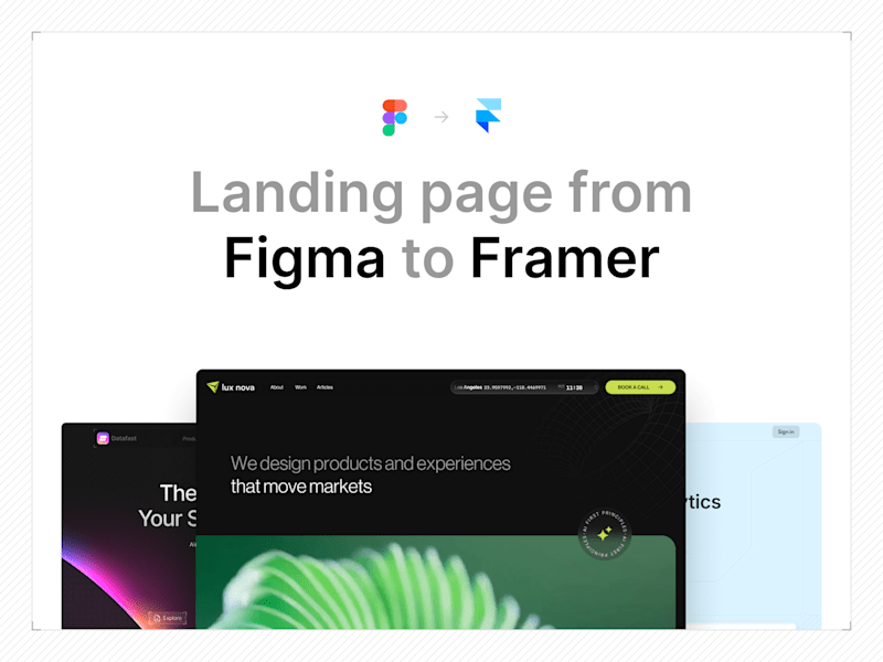 Cover image for Figma to Framer