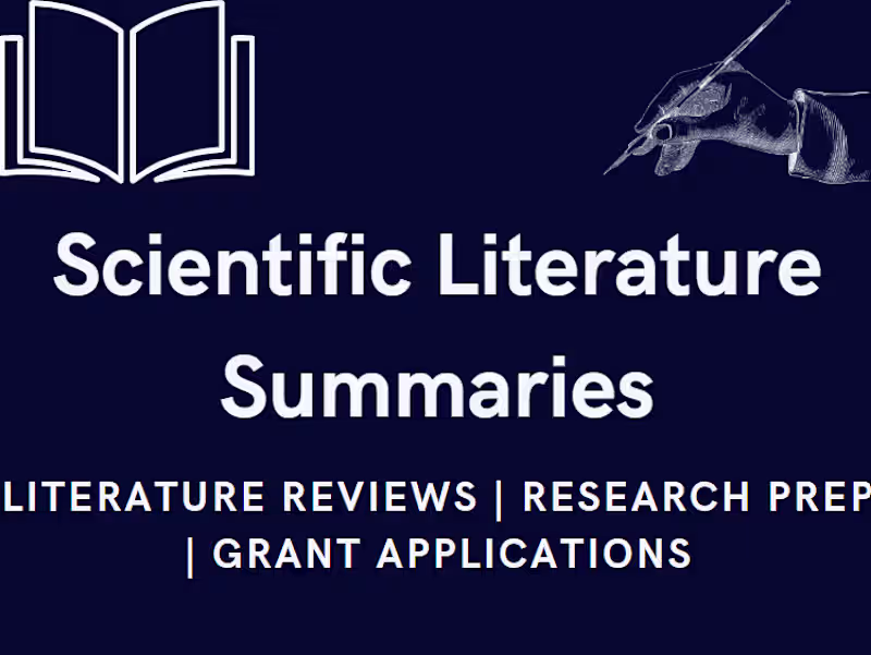 Cover image for Scientific Literature Summarization