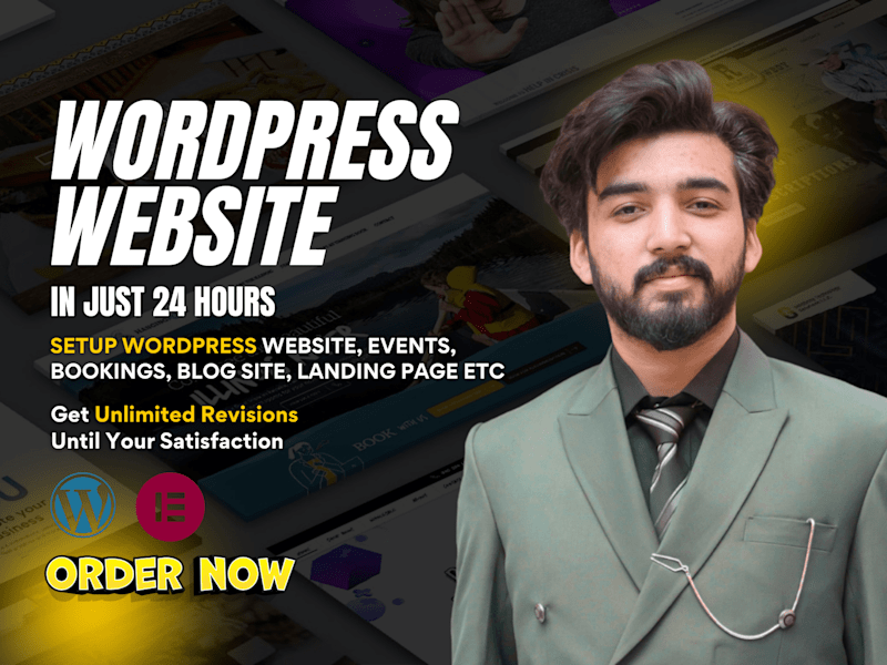 Cover image for I will create responsive elementor wordpress website design