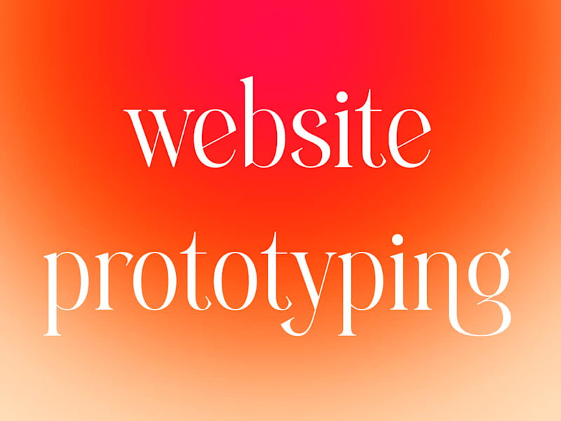 Cover image for Website Prototype