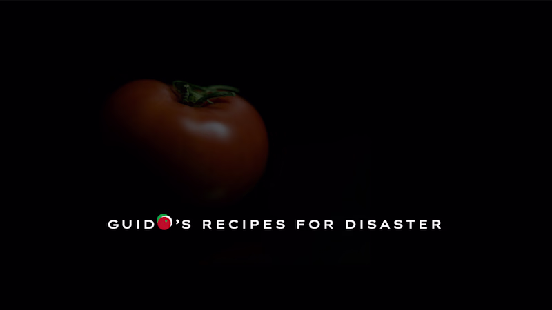 Cover image for Guido's Recipes for Disaster—Logo Design + Newsletter Graphics
