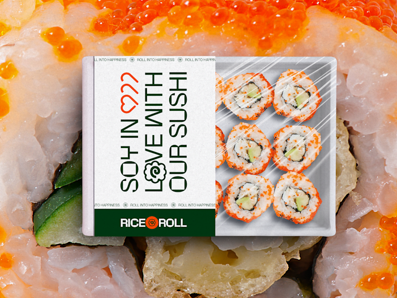 Cover image for Rice Roll (Sushi) - Branding