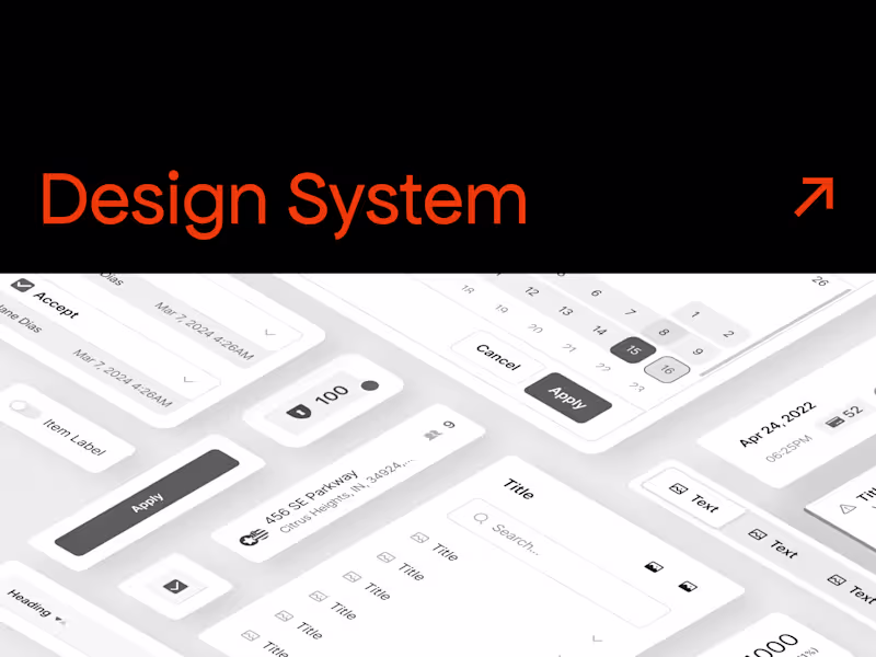 Cover image for Design System