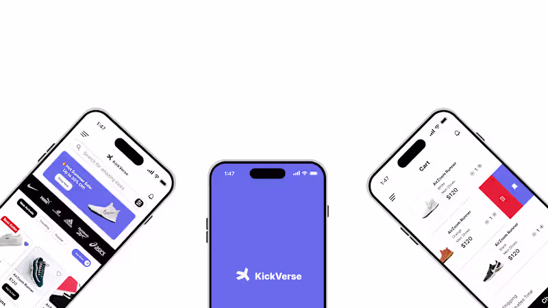 Cover image for KickVerse: Unifying Sneaker Shopping Across Top Brands