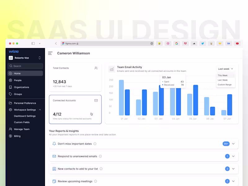 Cover image for Modern Contact Management Platform for