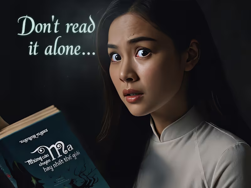 Cover image for Haunting Curiosity: Horror Book Promo Trailer