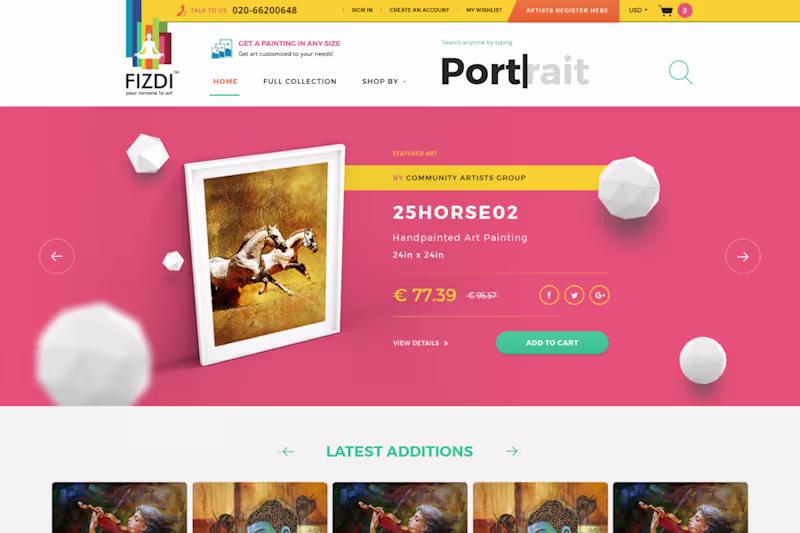 Cover image for Fizdi UI/UX Design