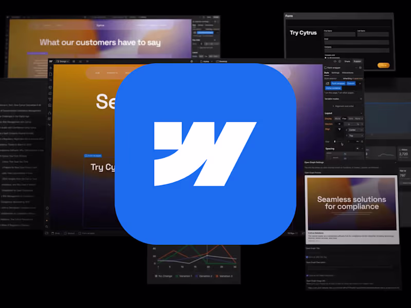 Cover image for End-to-End Webflow Design & Development