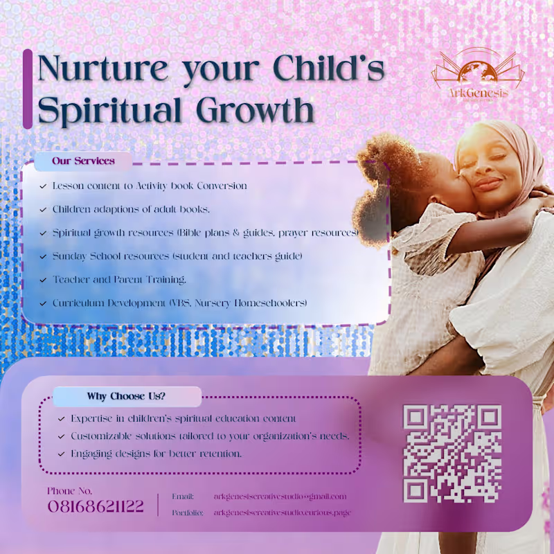 Cover image for Graphic Design for a Children's Growth Campaign #Pexels #Uns...