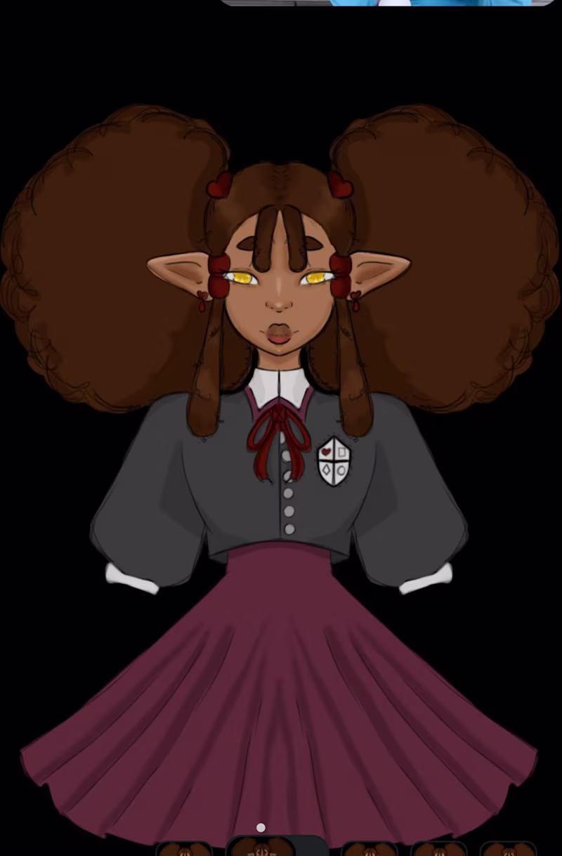 Cover image for Dating simulator character 