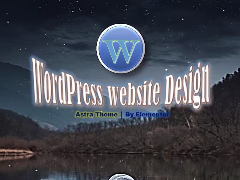 Cover image for WordPress website Developer | Website Design | Backlinks