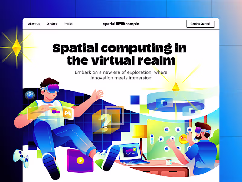 Cover image for Vector Illustrations for Website