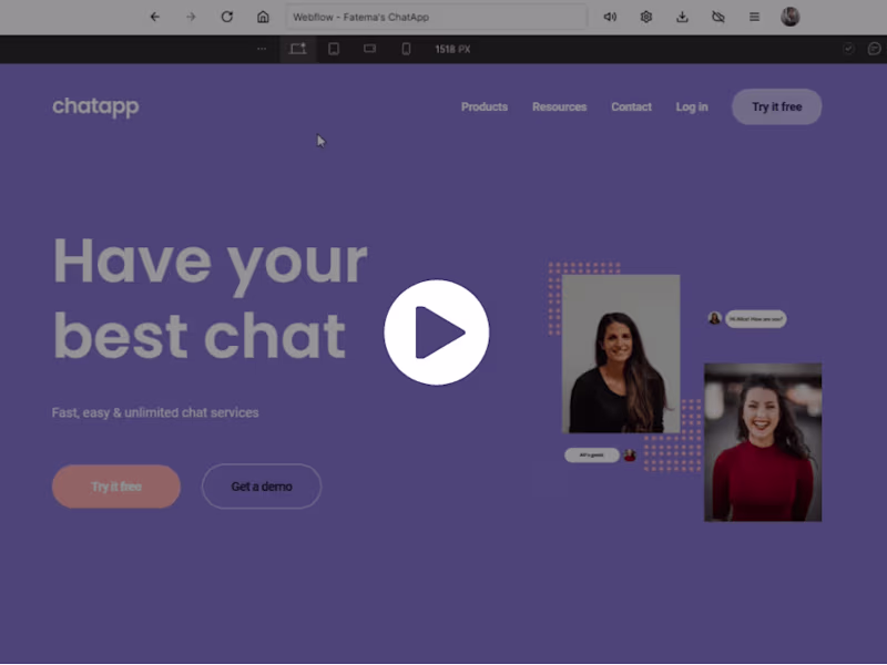 Cover image for Designing sleek websites using Webflow
