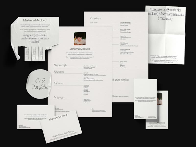 Cover image for Cv & Portfolio 2022