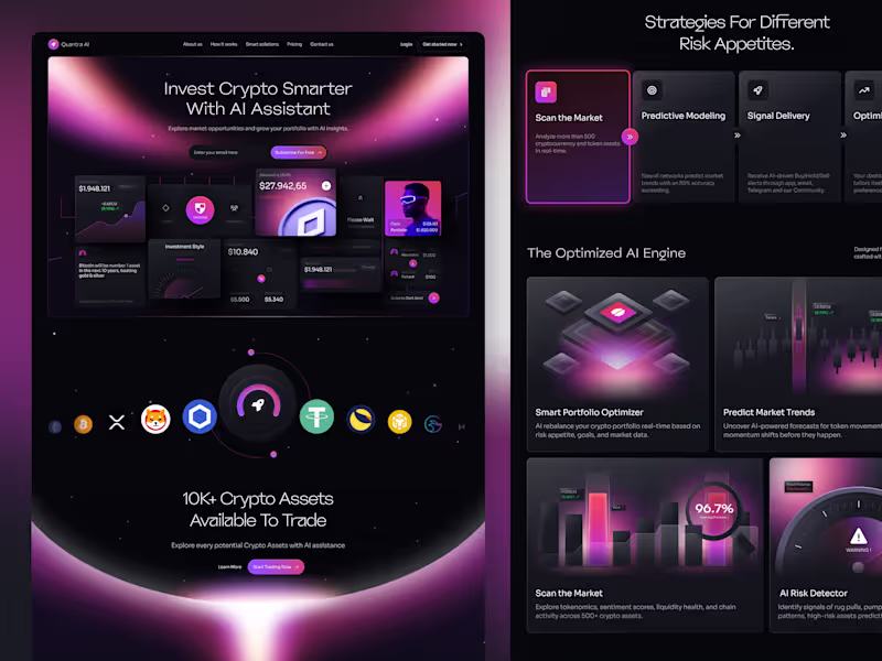 Cover image for Quantra.ai - Quantra.ai - AI Crypto Investment Website