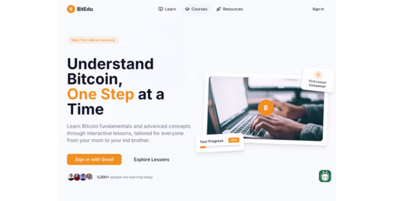 Cover image for BitEdu - ReactJs Theme For Bitcoin Education Website