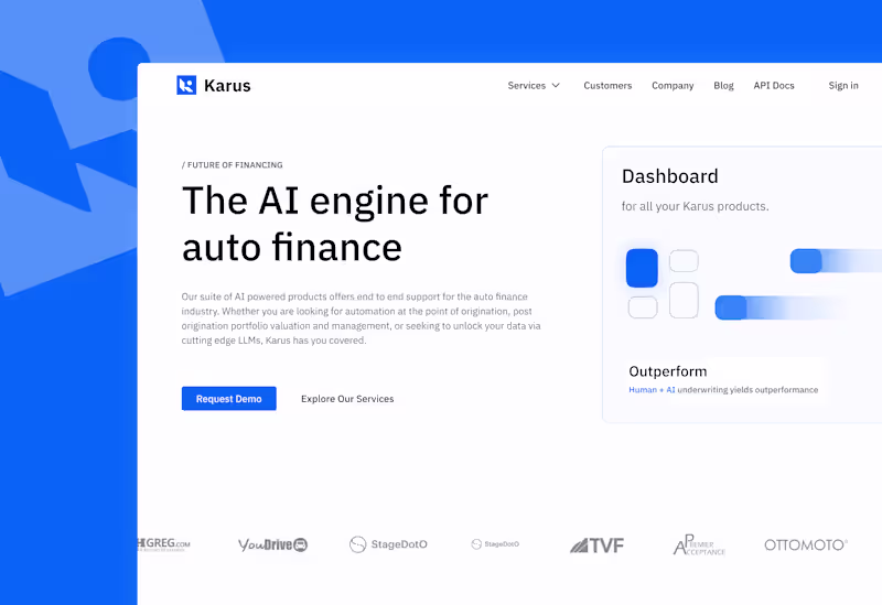 Cover image for Karus AI Website Development