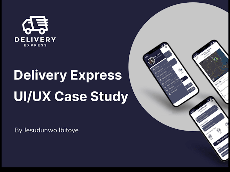 Cover image for Designing an app for Delivery Express