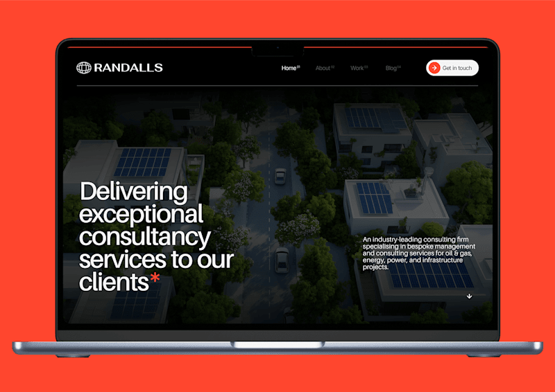 Cover image for Randalls Consulting | Website & Brand Identity Design