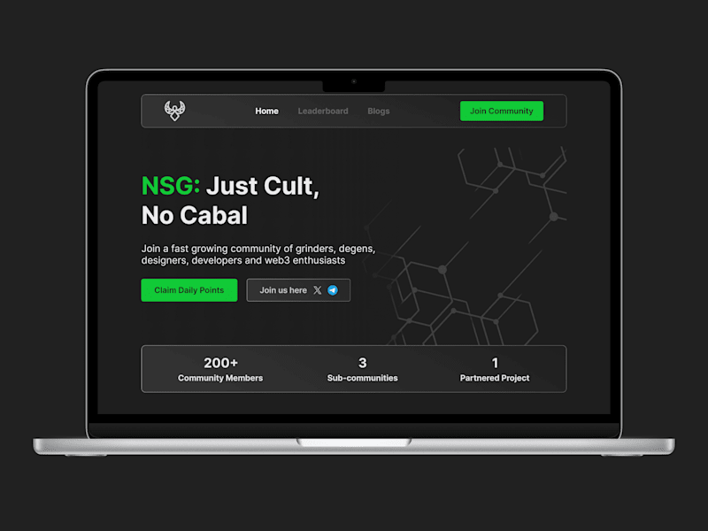 Cover image for Web 3 Landing Page Design Submission
