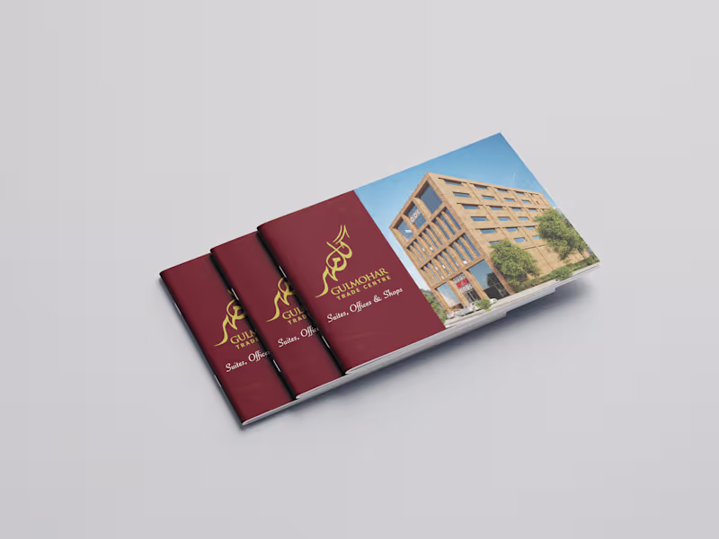 Cover image for Real Estate Brand Gulmohar Brochure Booklet Design