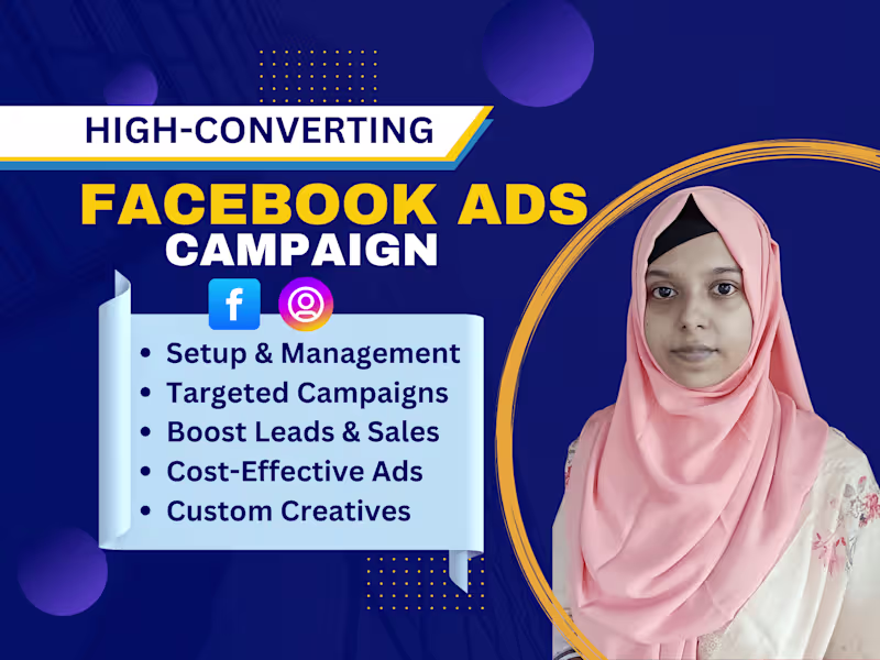 Cover image for Facebook & Instagram Ads Expert