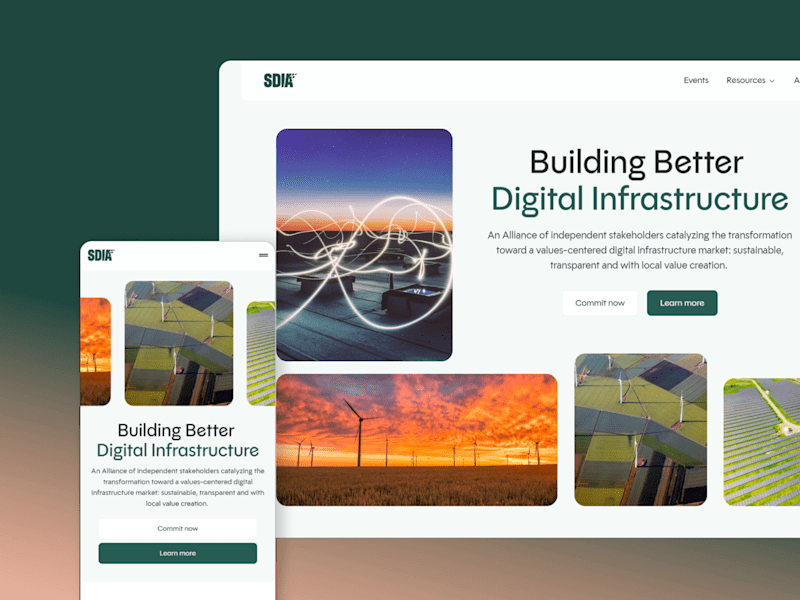 Cover image for SDIA — Building better digital infrastructures