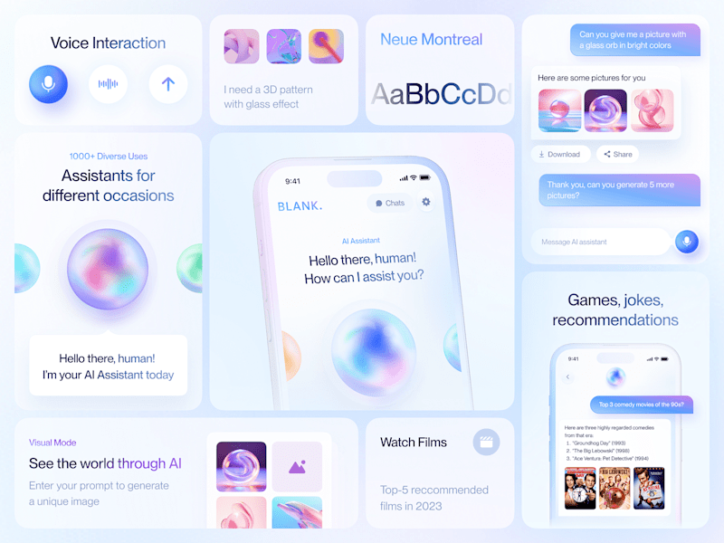 Cover image for Blank AI. Chat GPT-powered AI assistant