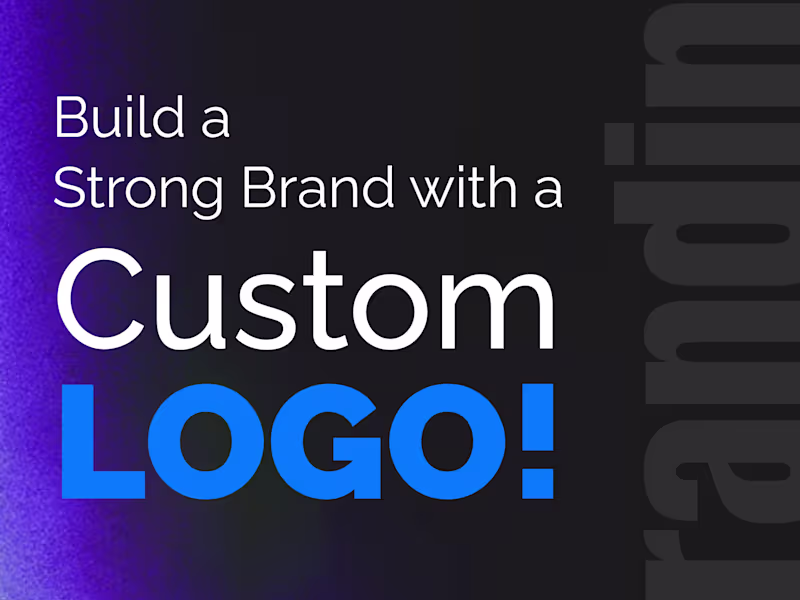 Cover image for Custom Logo Design