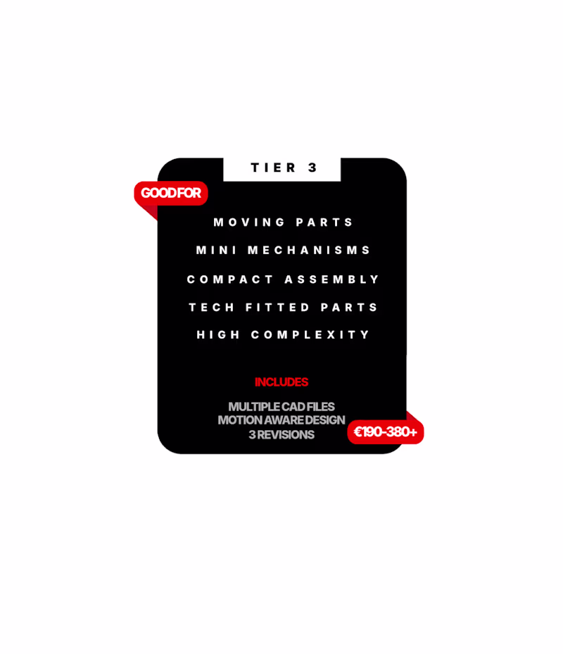 Cover image for TIER 3 CAD Design service