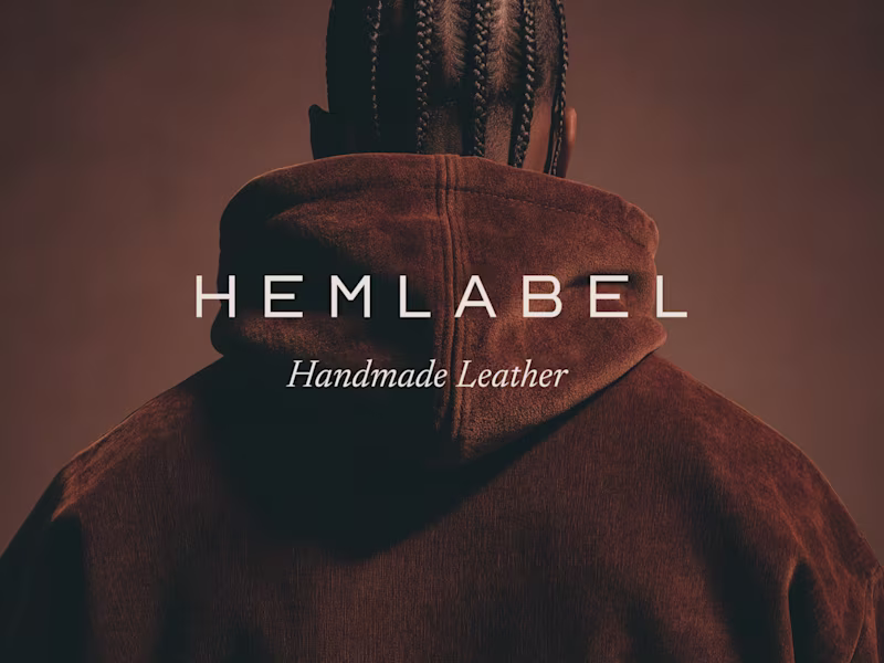 Cover image for HEMLABEL Visual Identity Design