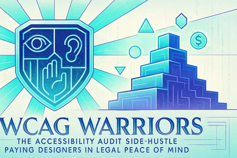 Cover image for WCAG Warriors: The Accessibility Audit Side-Hustle Paying Designers in Legal Peace of Mind