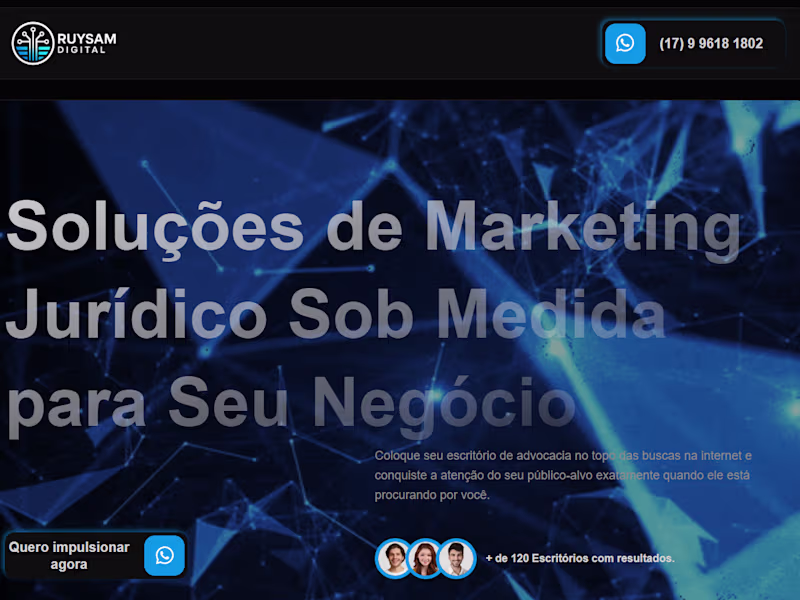 Cover image for Marketing Jurídico - Ruysam Marketing de Performance