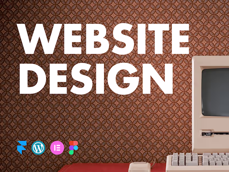 Cover image for Website Design