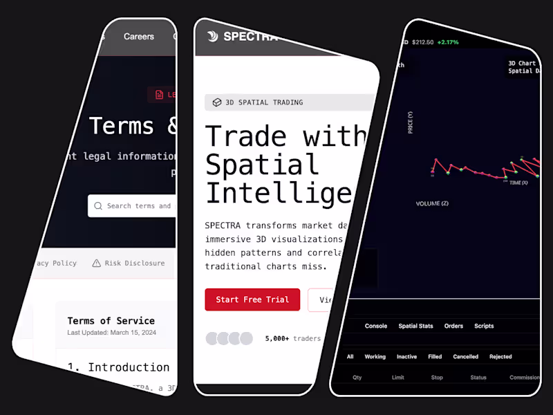 Cover image for SPECTRA | Spatial Analysis Trading