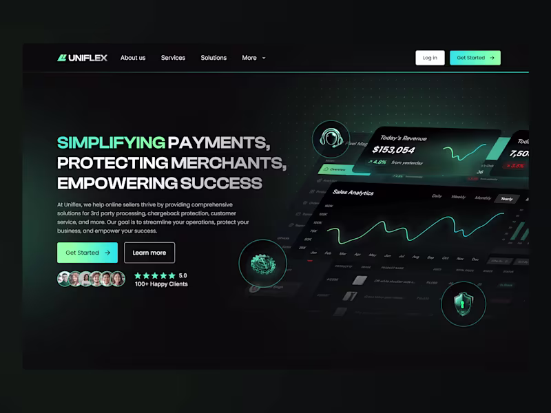 Cover image for Modern Landing Page Design & Webflow Development 