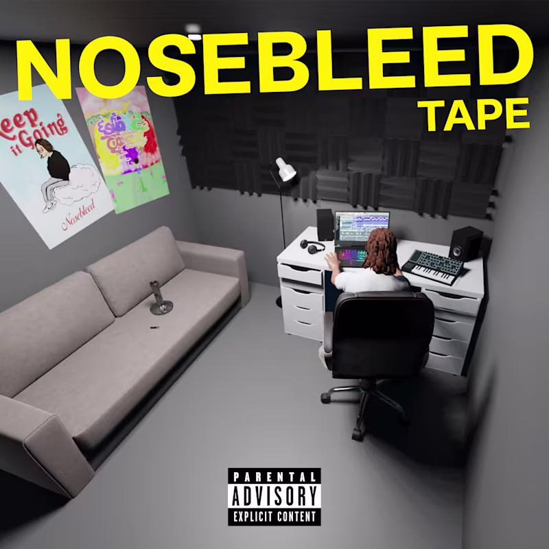 Cover image for 3D Cover Art for Nosebleed "Nosebleed Tape"