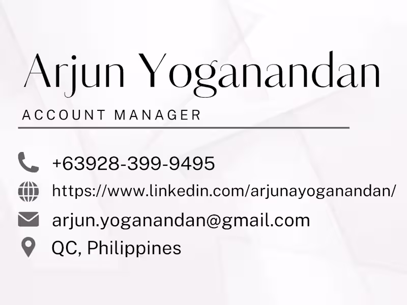 Cover image for Account Manager