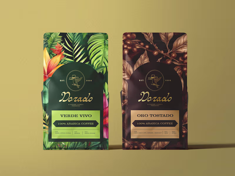 Cover image for Dorado- Logo & Packaging Design