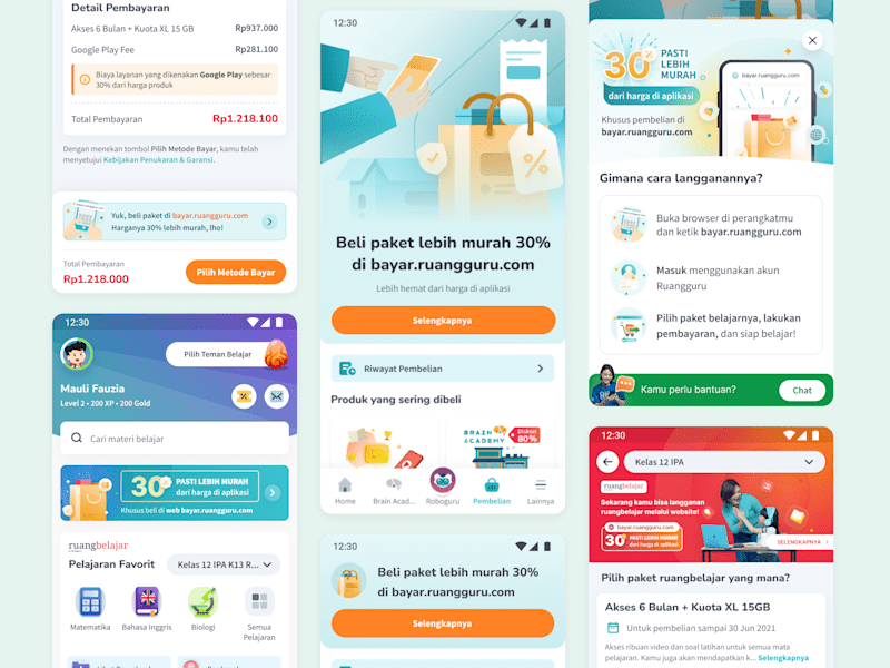 Cover image for Google Payment Billing Challenge at Ruangguru